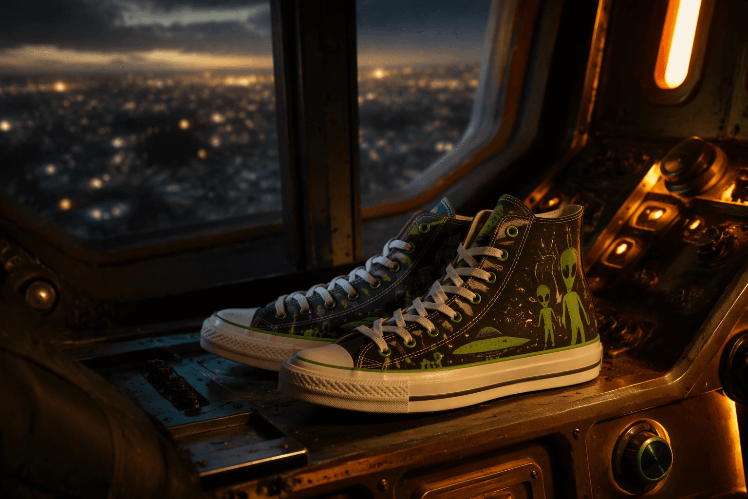 No Problemo and Converse give Chuck 70 a sci-fi makeover