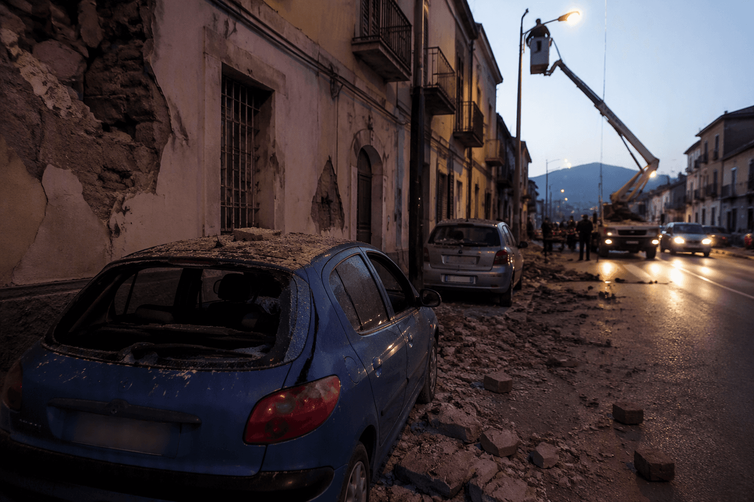 Magnitude 4.7 earthquake near Naples causes outages and minor injuries