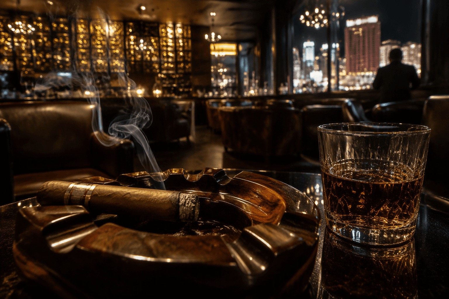 Las Vegas cigar lounges range from 24/7 sanctuaries to off-Strip retreats