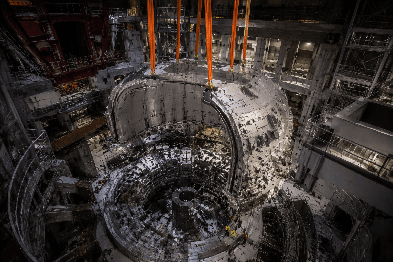 ITER installs sixth tokamak module, fusion reactor assembly races ahead