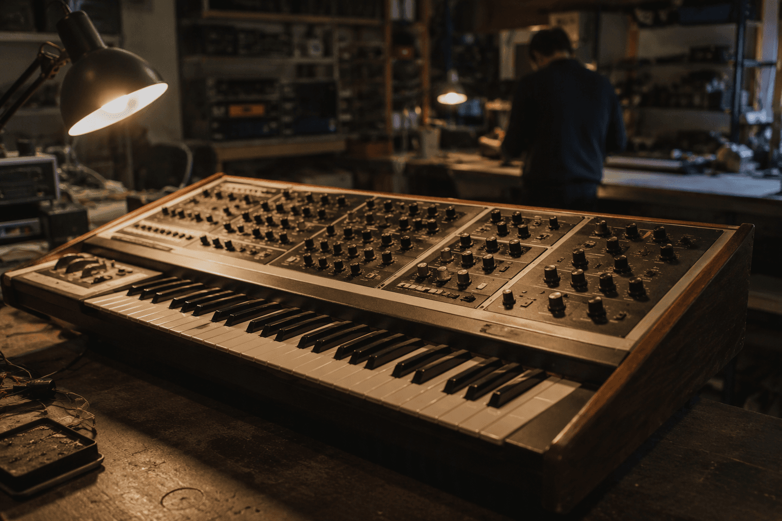 Moog's Polymoog brought 71-note polyphony to vintage synths