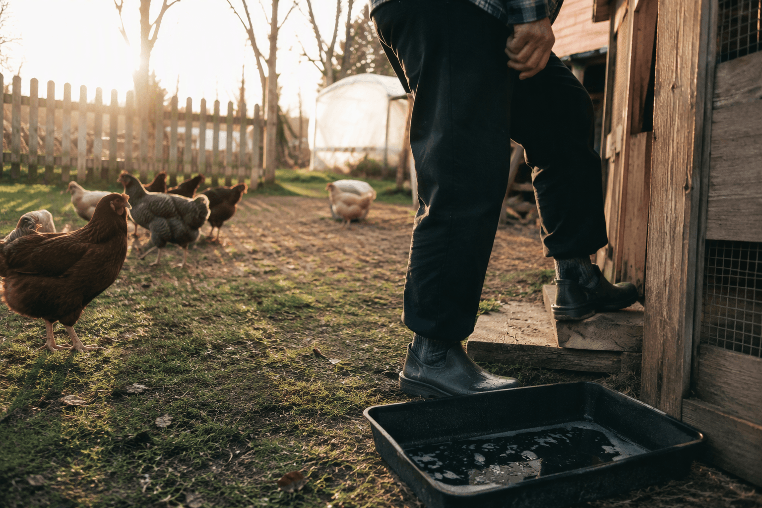 Backyard chicken biosecurity helps prevent avian influenza spread
