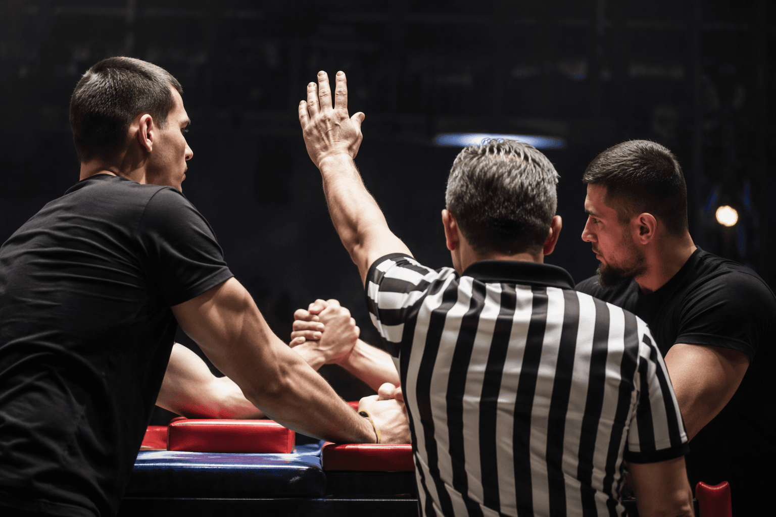 Armfighter details PAL/USA referee ladder, with Level 6 head official