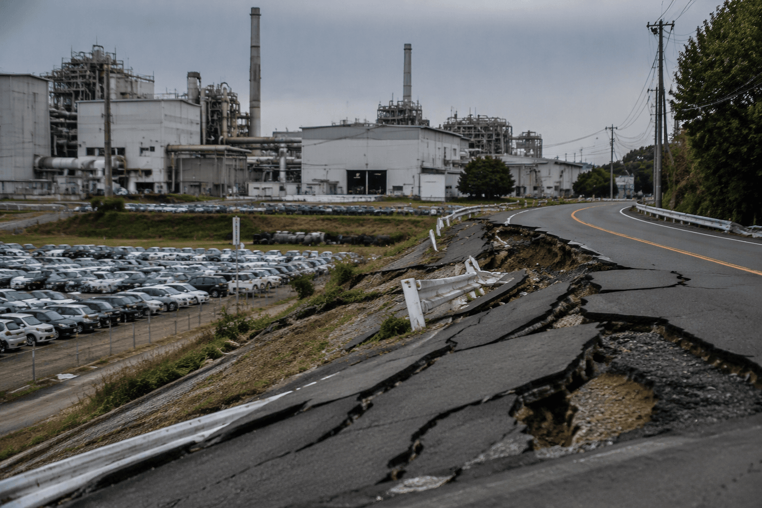 Japan quake halts Toyota plants, exposing manufacturing vulnerability