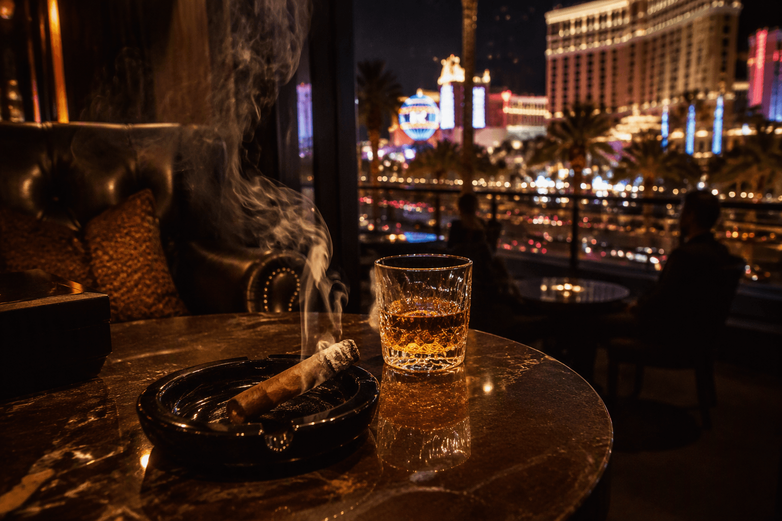 Las Vegas cigar lounges evolved from novelty to nightlife staple