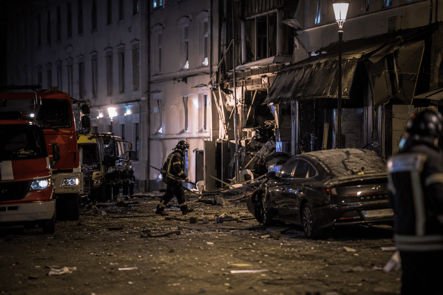 Moscow mayor calls restaurant blast a terrorist attack, 3 dead