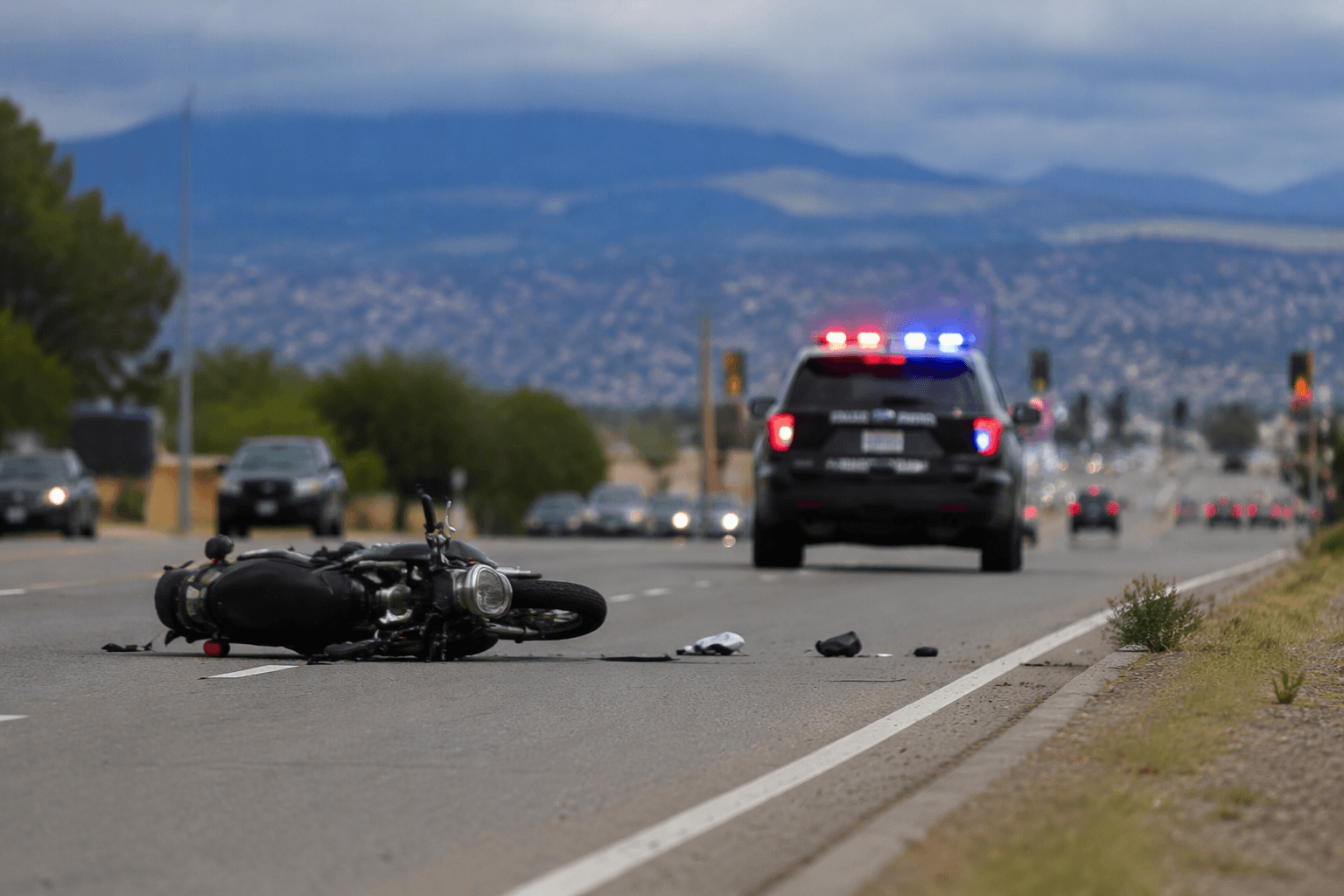 Man killed in motorcycle crash on Airport Road in Santa Fe