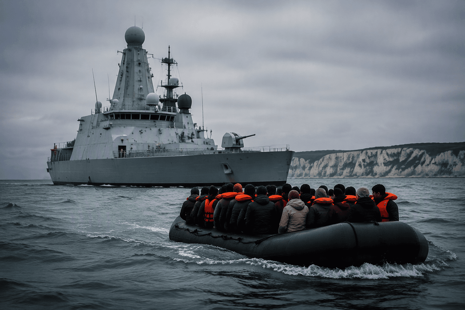 Reform UK vows Royal Navy Channel crackdown and mass deportations