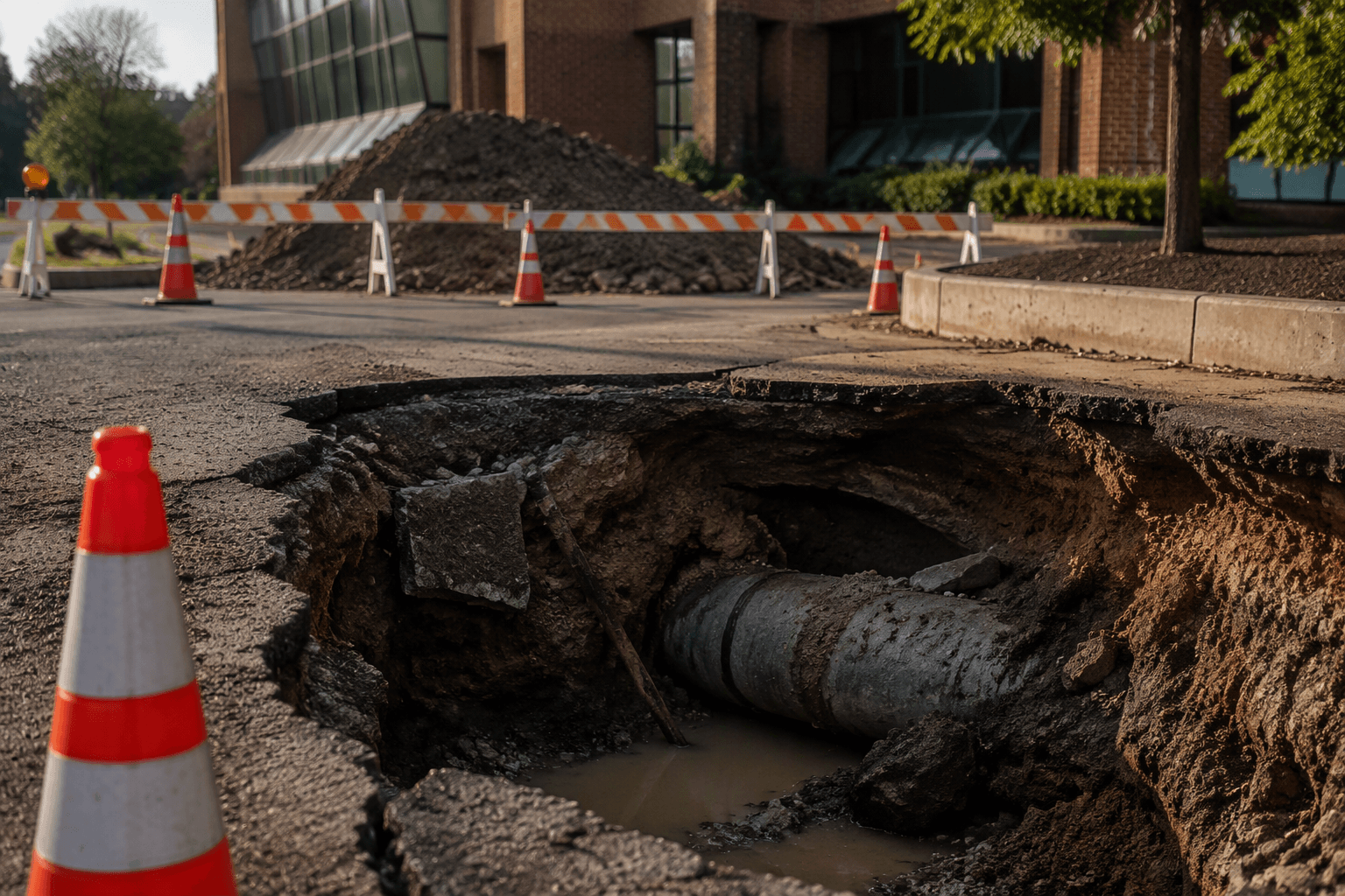 Sterling approves disaster declaration after NJC sewer line failure
