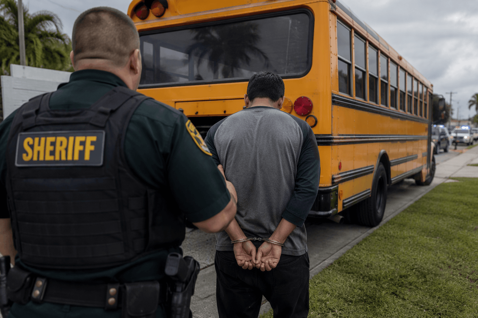 Man arrested for reckless school bus driving in southwest Miami-Dade