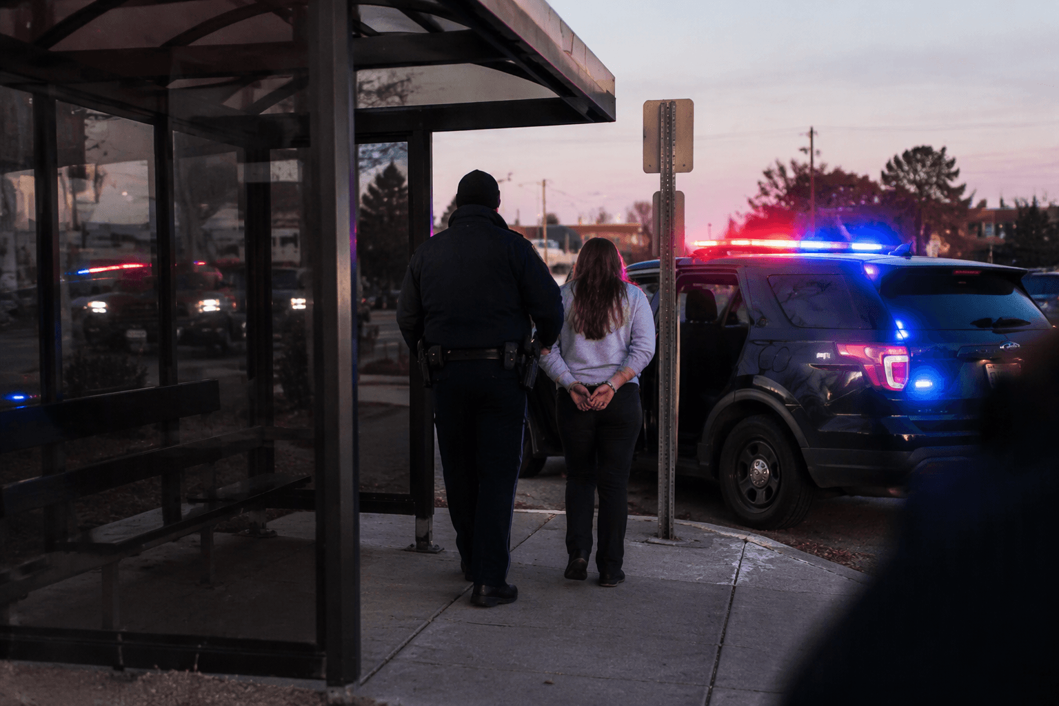 Woman arrested after allegedly waving knife at bus stop in Chillum