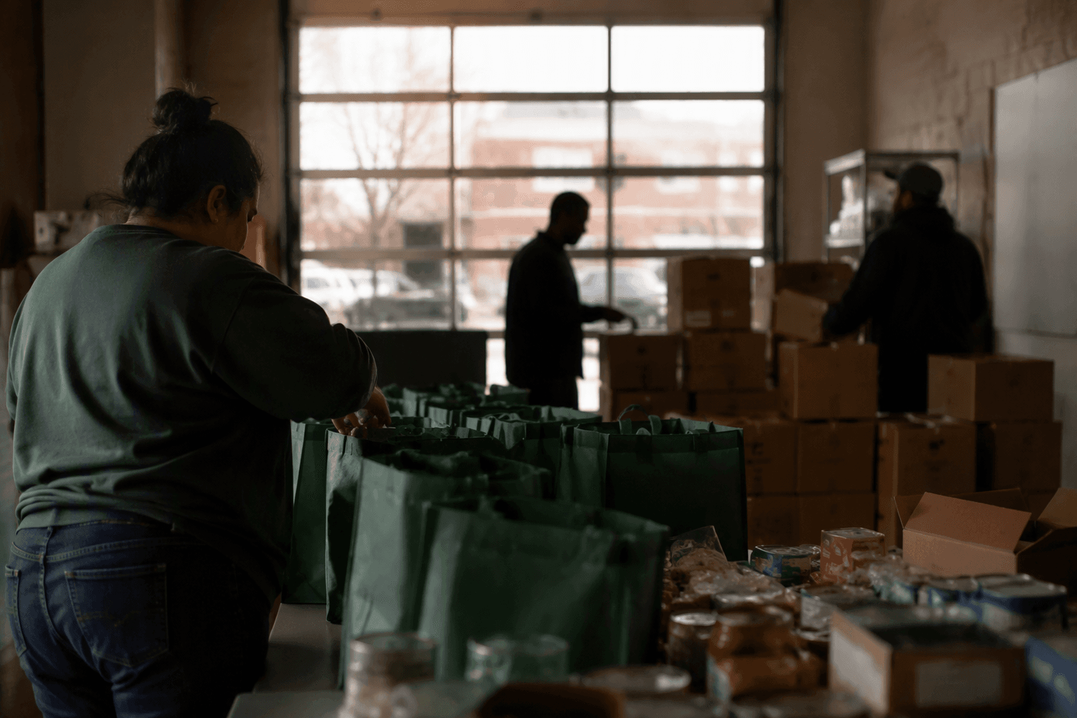 A Simple Gesture improves volunteer coordination to scale hunger relief
