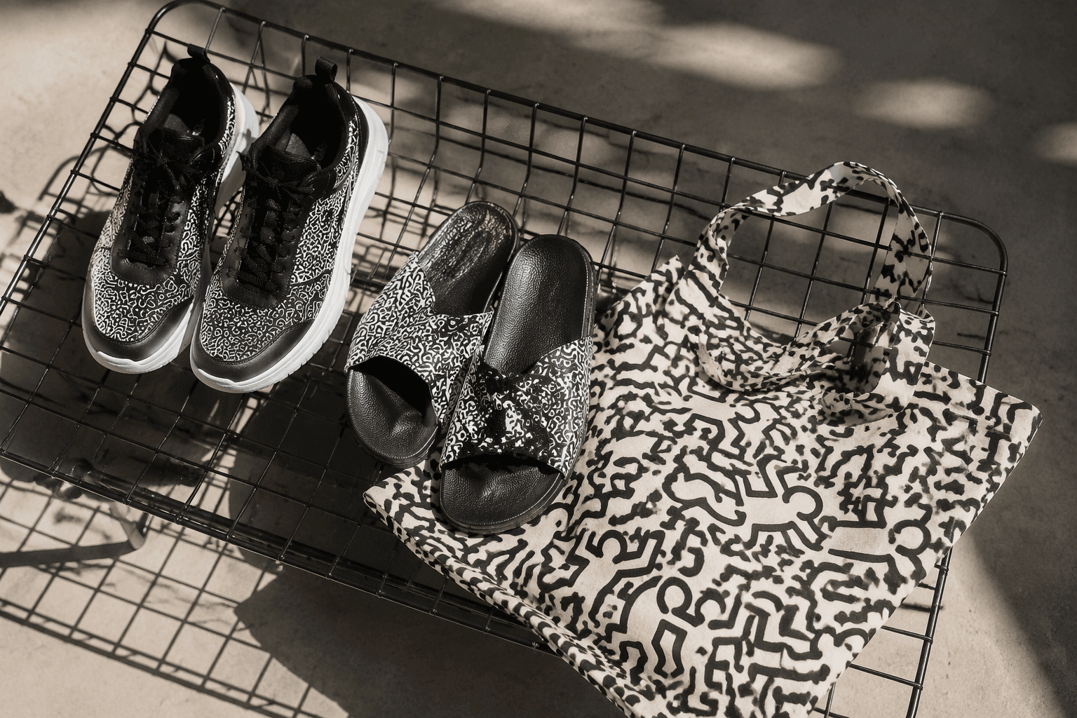FitFlop and Keith Haring bring wearable art to everyday comfort
