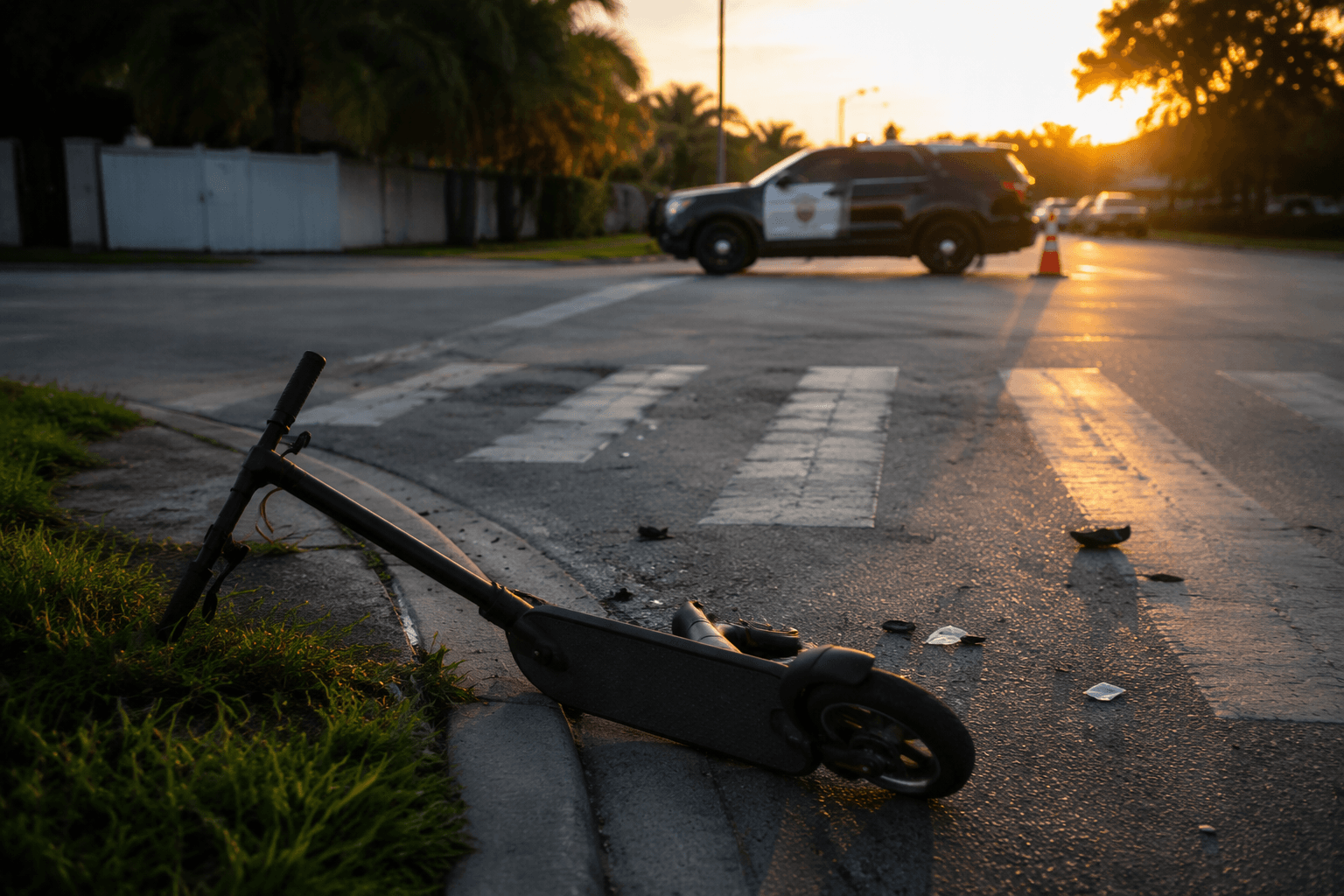 Woman recovering after deputy-involved scooter crash in Northwest Miami-Dade