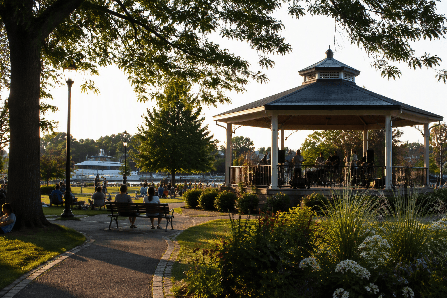 Greenport celebrates Mitchell Park’s 25th anniversary, raises funds for ice rink