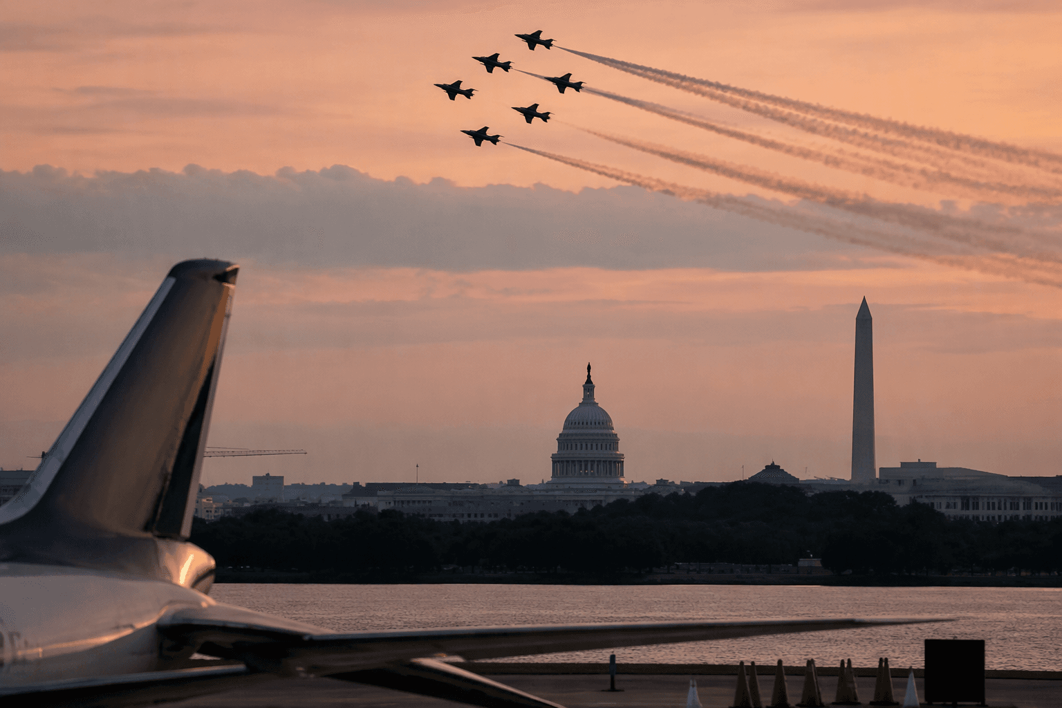 Reagan National Airport to pause flights for America 250 events
