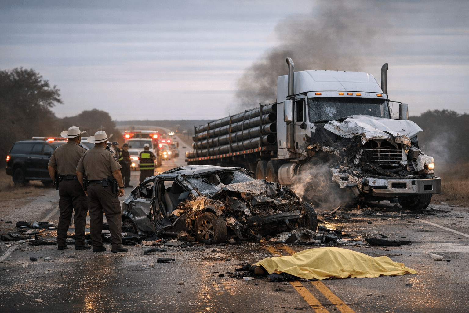 Gatesville Man Dies After Fleeing Deputies; TX‑36 Closed Hours