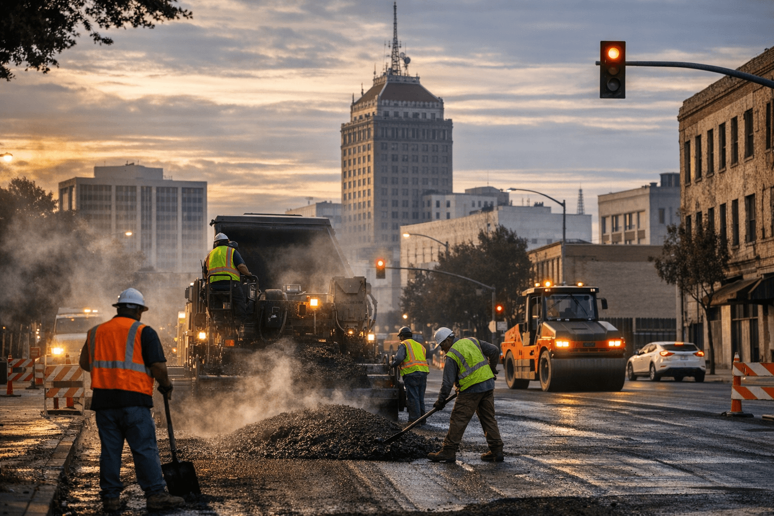 Fresno Announces Downtown Repaving Project, Expect Lane Reductions