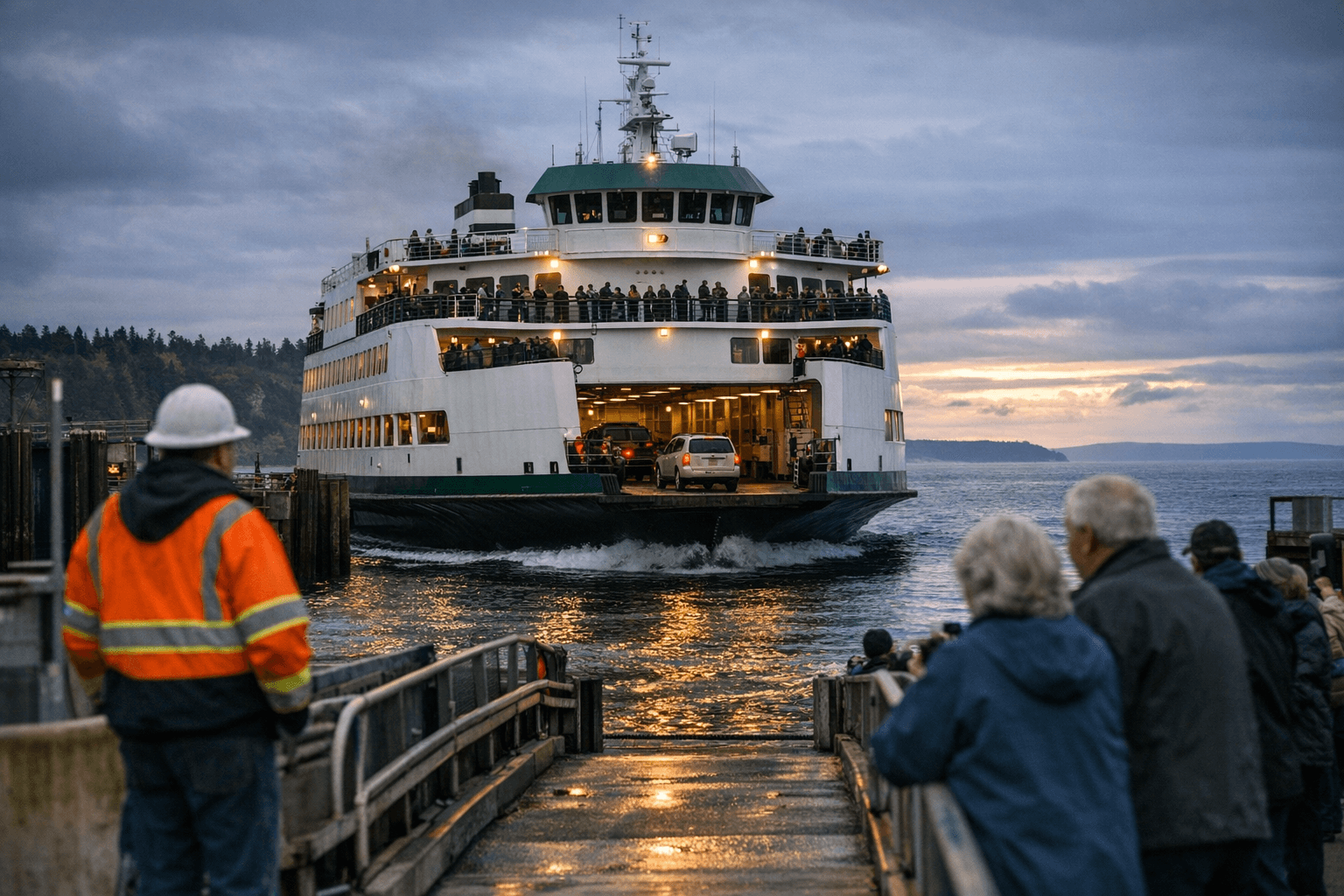 New 64 Car Ferry Chetzemoka Enters Service for Islanders