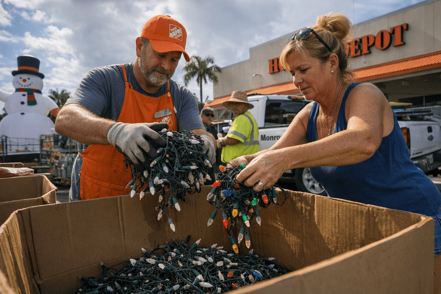 Monroe County, Key West Partner With Home Depot for Light Recycling Program