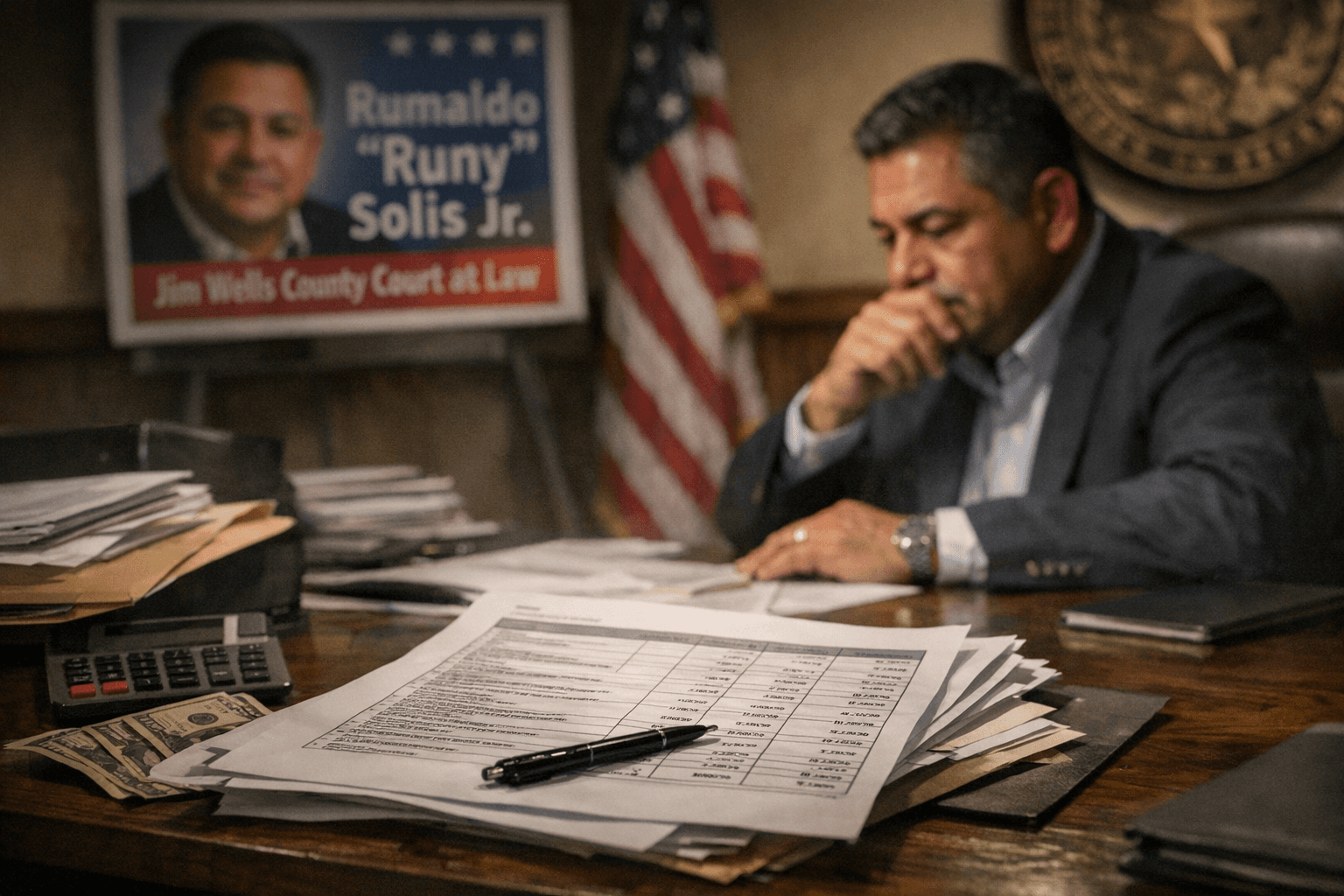 Jim Wells County Posts Feb. 26 Campaign Finance Report for Solis Jr.