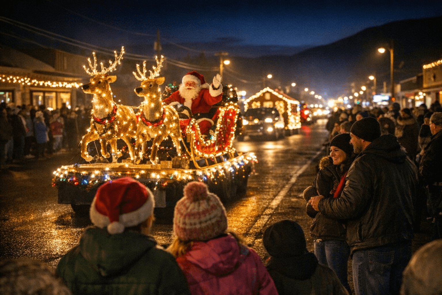 Eagar Christmas Light Parade Brings Community Cheer and Activity
