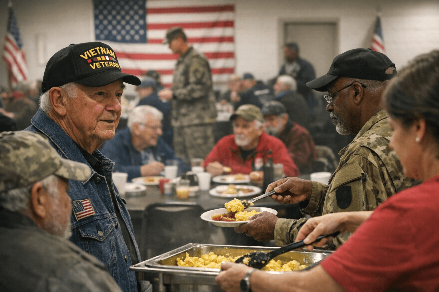 Gibsonville to Host Veterans Community Breakfast Nov. 8 at Community Center