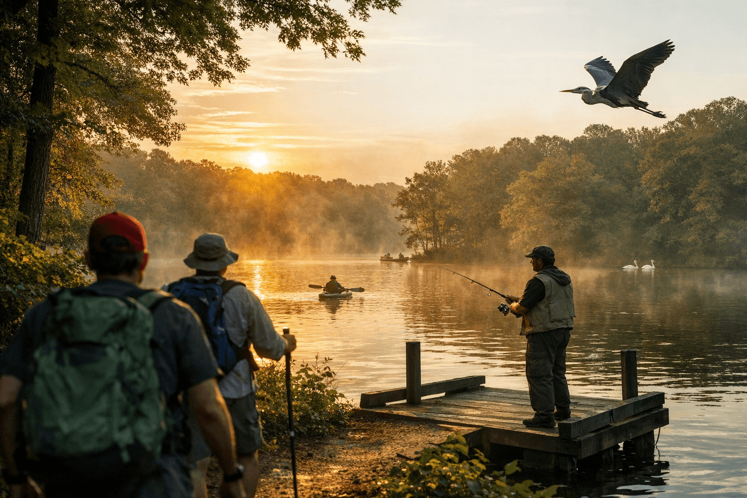 Parvin State Park serves as vital recreation and conservation hub