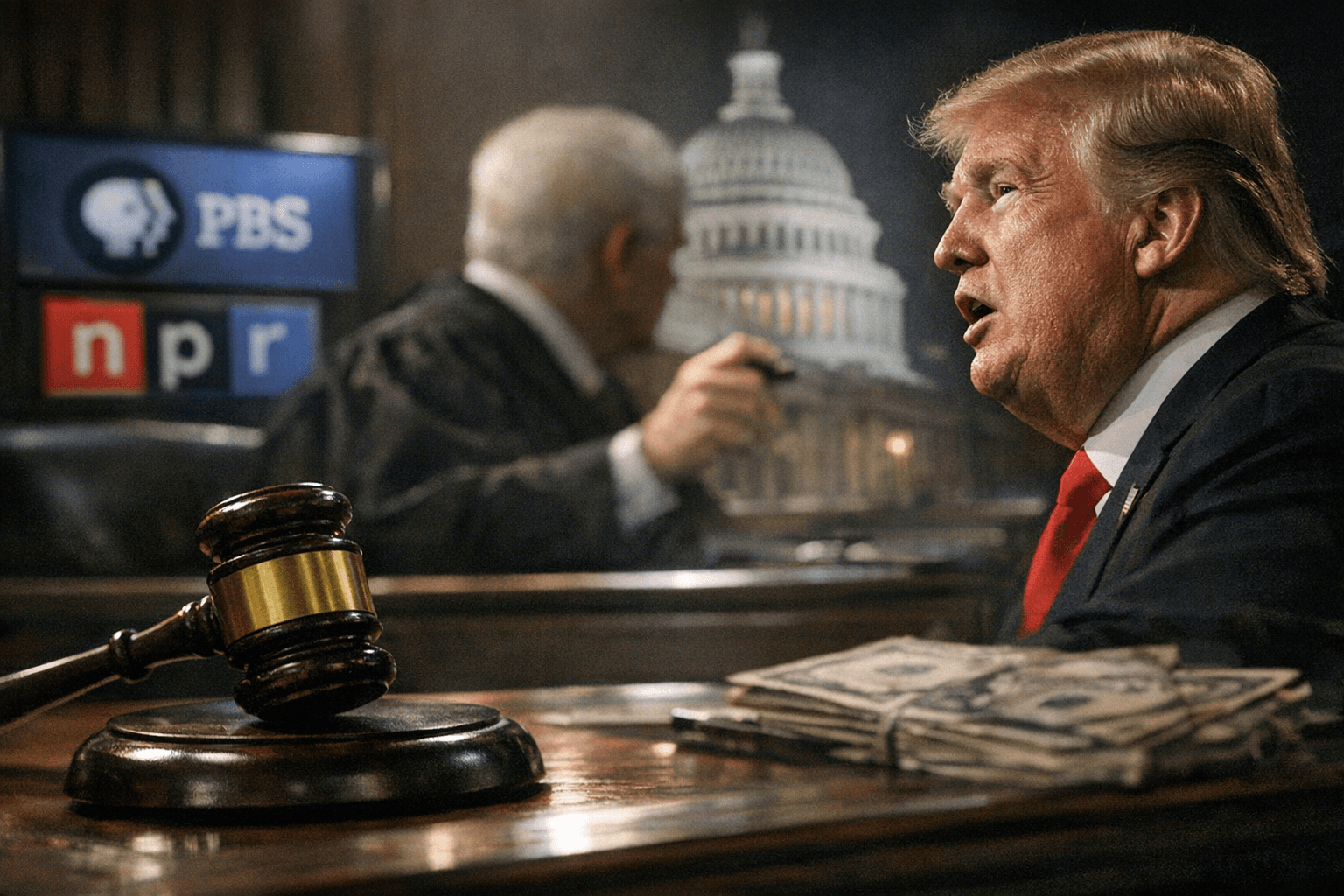 Judge Permanently Blocks Trump Order Cutting Federal Funding to NPR, PBS