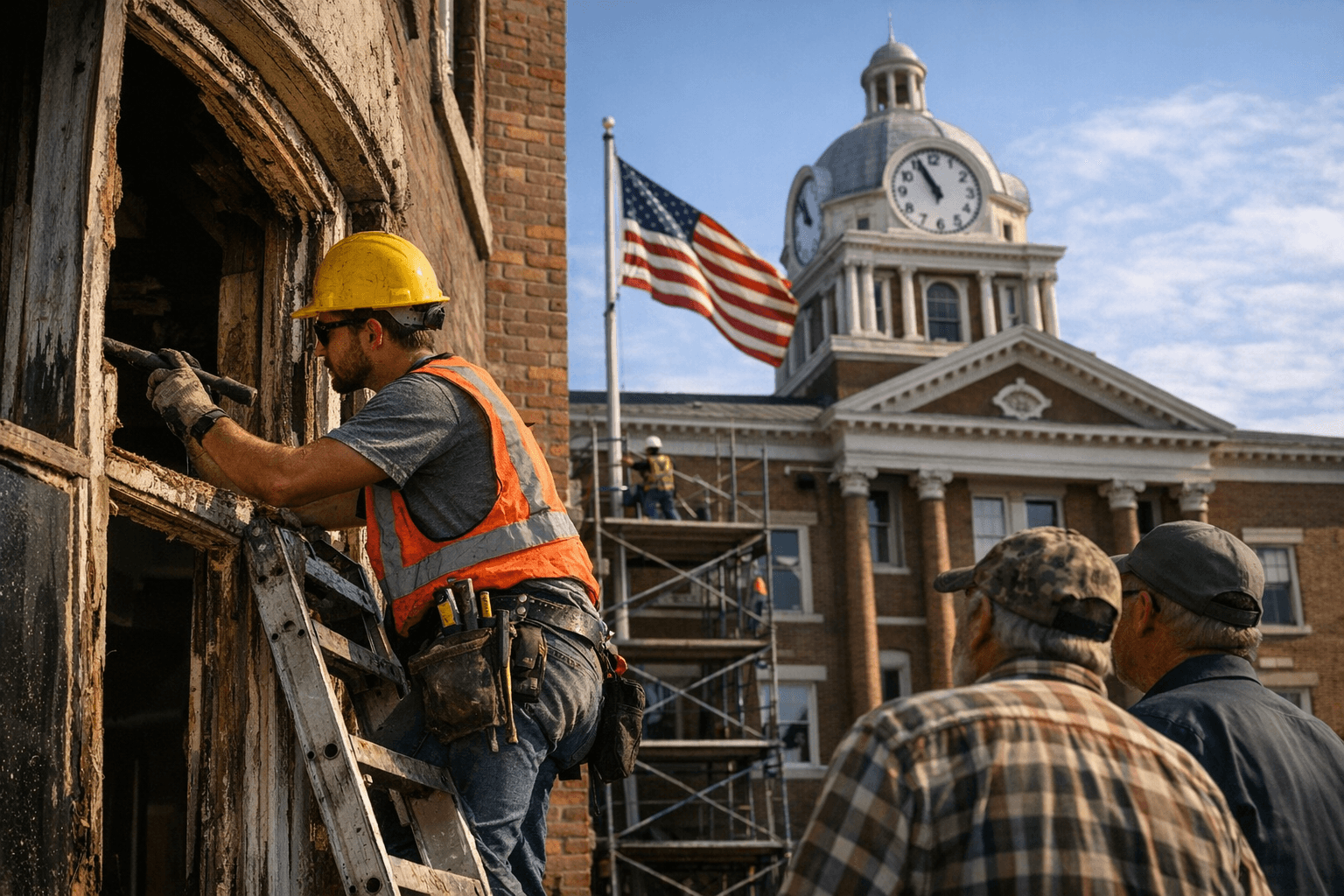 Holmes County Seeks Bids for Courthouse Window Restoration Project