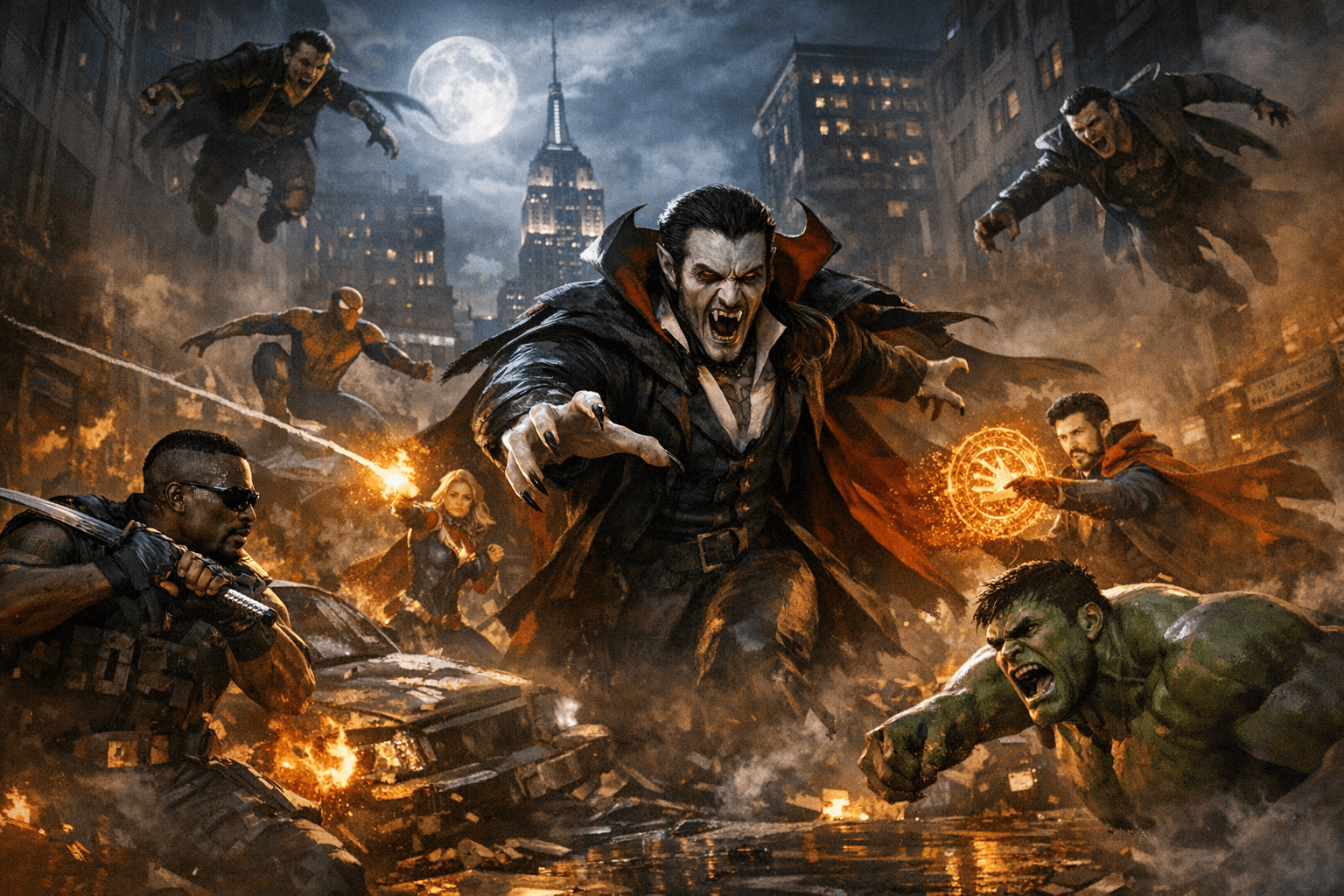 Marvel Rivals adds Blood Hunt PvE mode with Dracula and co-op survival action