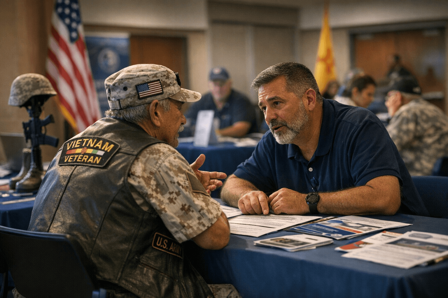 State Veterans Services Fair brings benefit navigators to Sandoval County