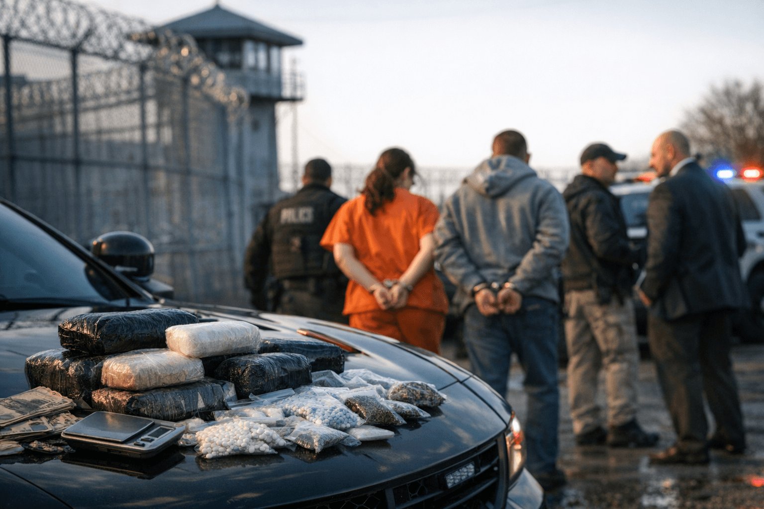 Grand Jury Indicts Three in Major Prison Drug Smuggling Plot