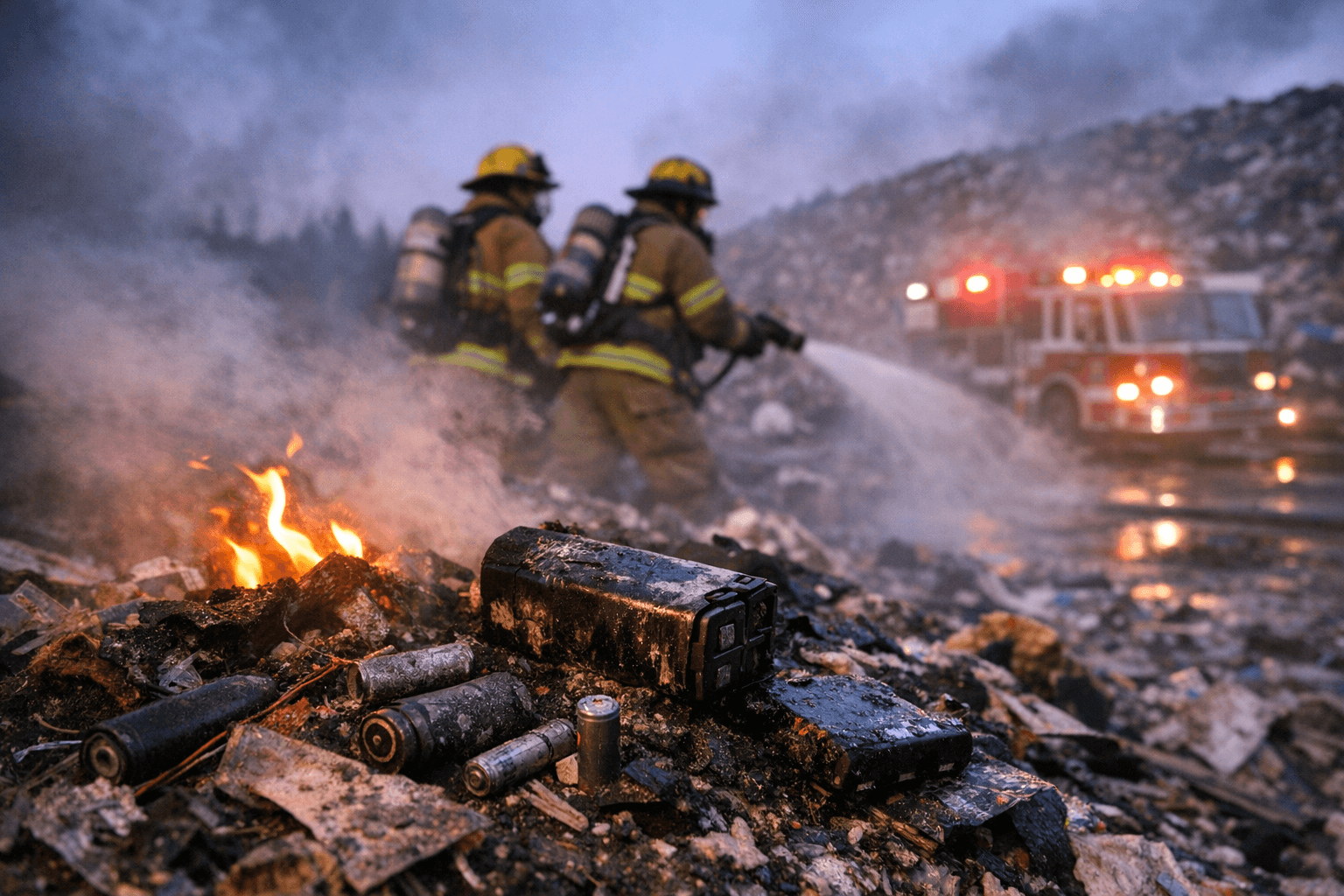 Waste Wise Lane County launches battery survey after Short Mountain thermal events