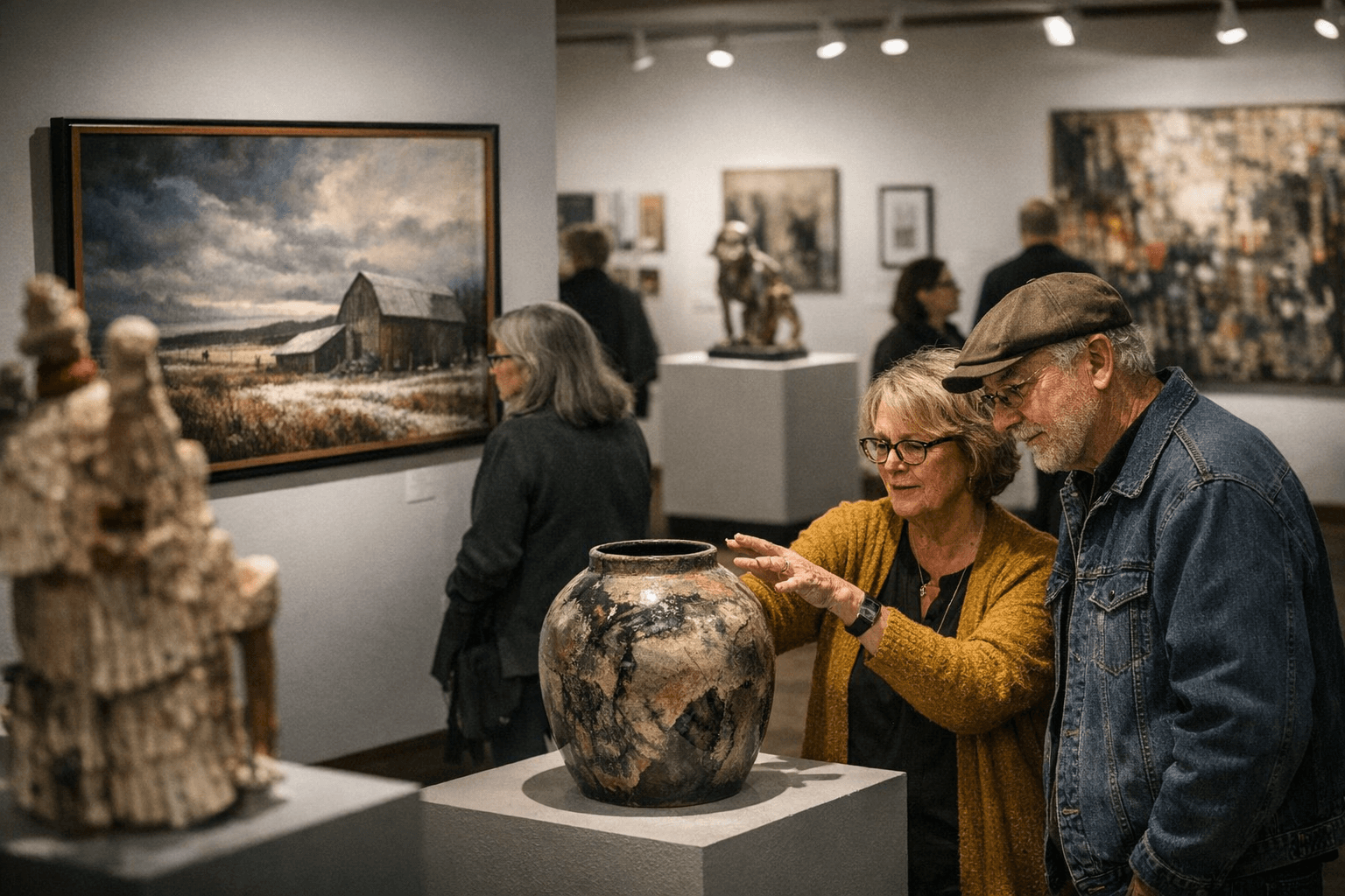Valley City State University Opens Biennial Faculty and Staff Art Exhibit