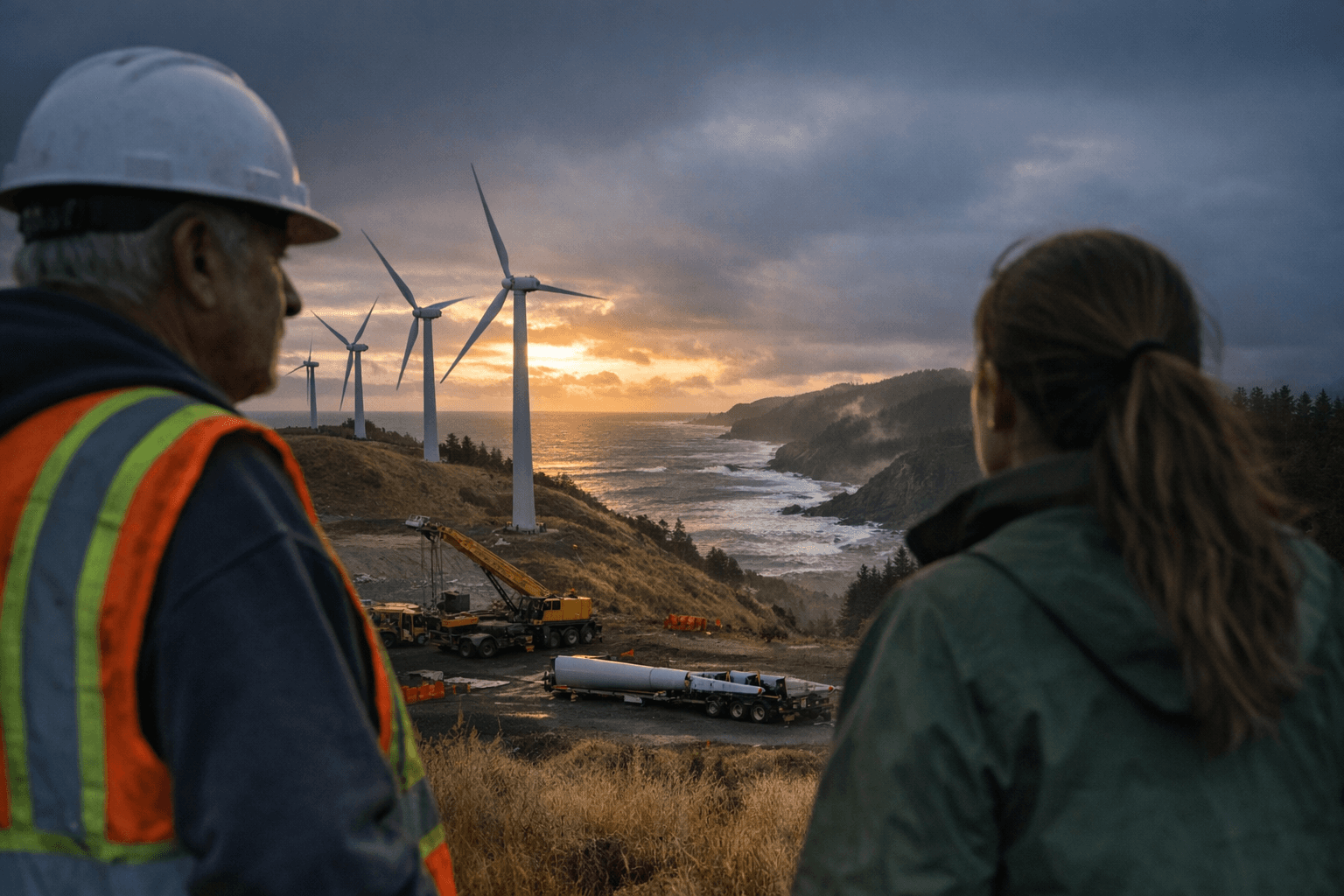 China's Renewable Push, U.S. Policy Shifts Stall Humboldt Wind Plans