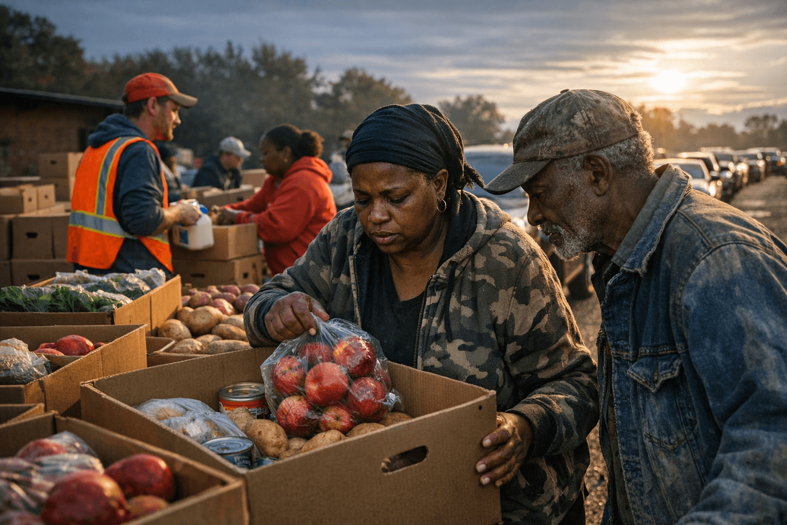 Mass Food Distribution Serves 250 Allendale County Families, Highlights Gaps
