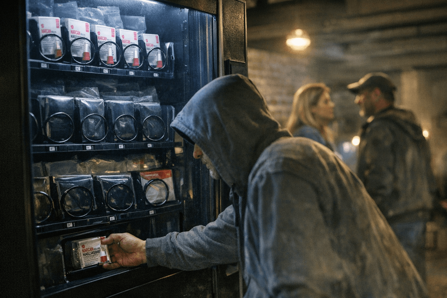 County installs naloxone vending machines, expands anonymous access downtown