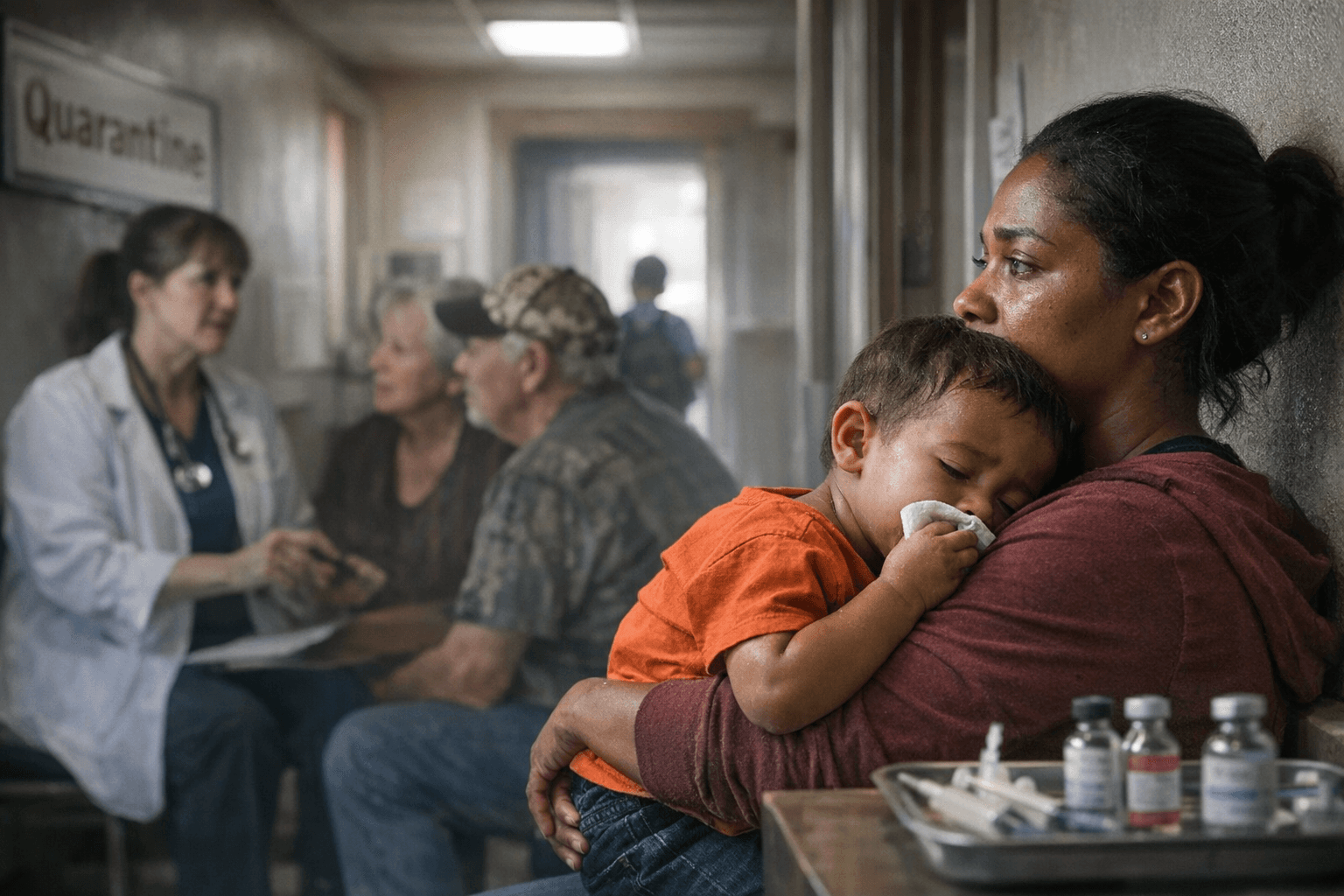 Whooping Cough Cases Surge in Arkansas, Phillips County Faces Risk