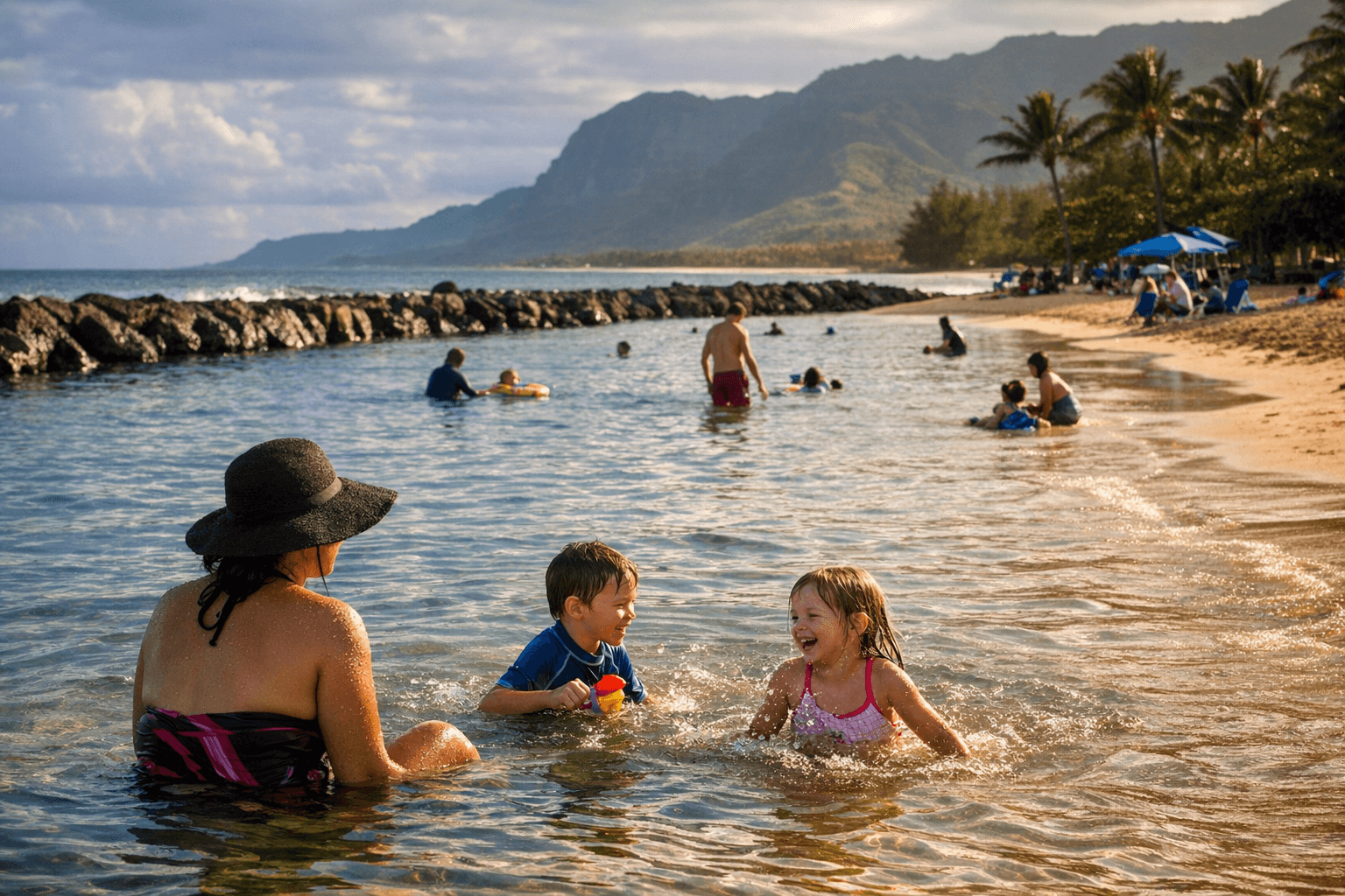 Kaua‘i Family Beach Guide, Five Safer Spots for Keiki