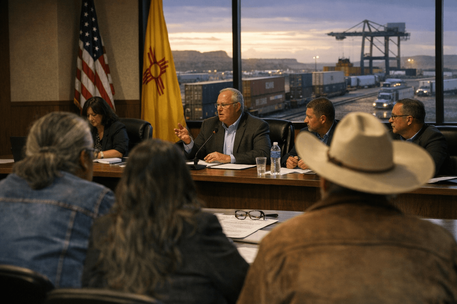 Gallup Posts Trade Port Authority Agenda, Meeting Set for Today