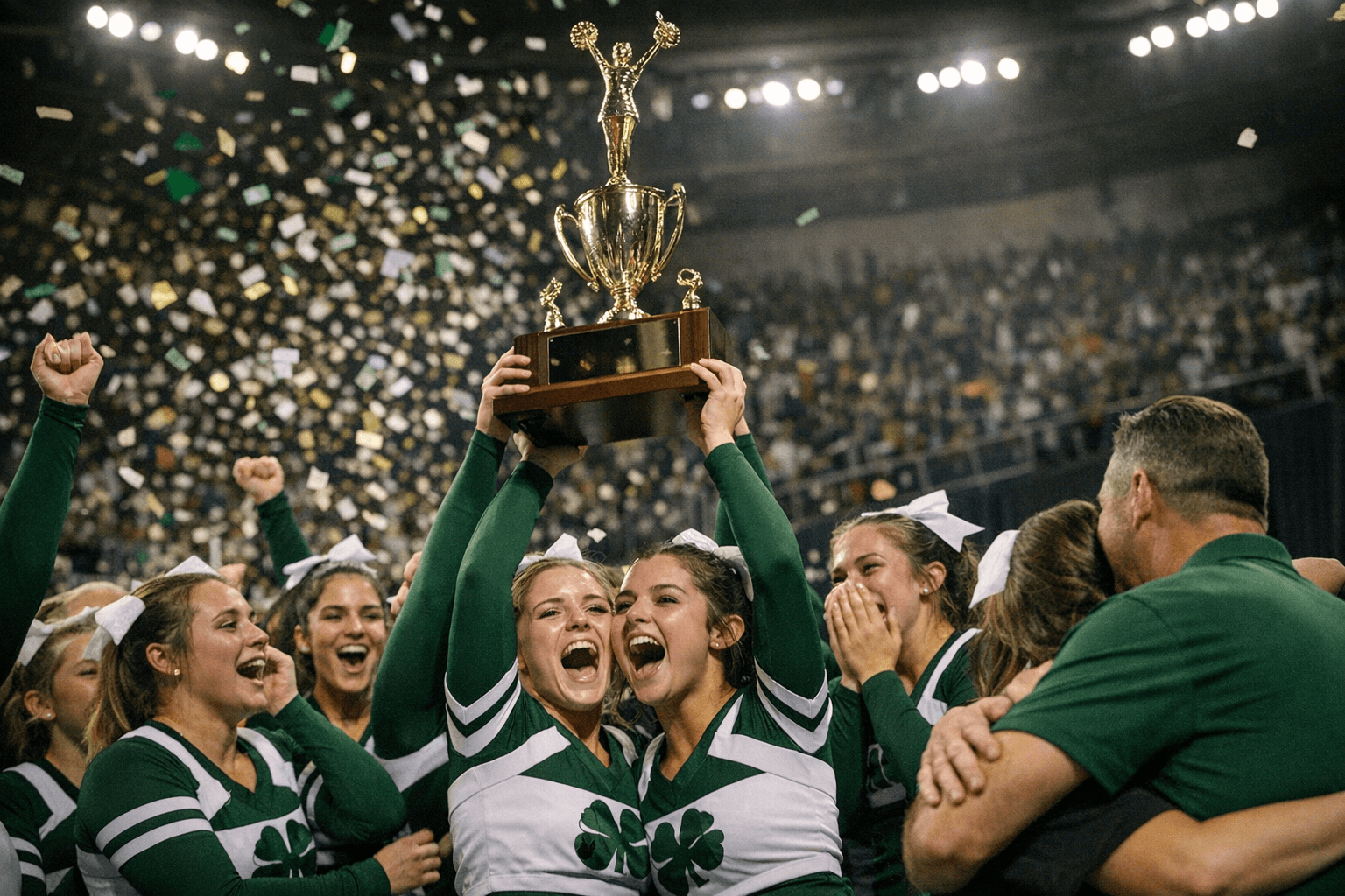 Yuma Catholic Shamrocks Claim State Cheer Championship in Phoenix