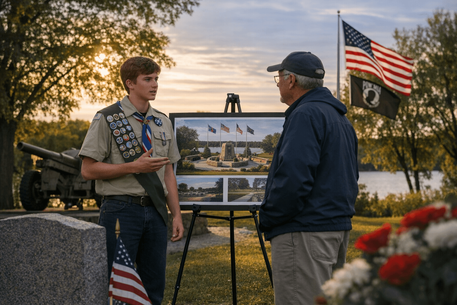 Perham Council Backs Eagle Scout's Veterans Memorial Plan for Boedigheimer Park