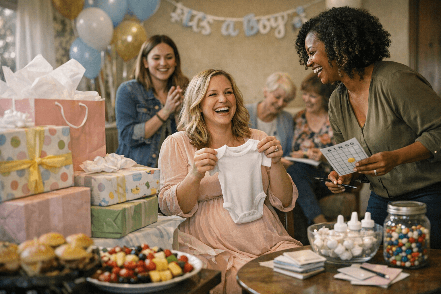 Baby Shower Checklist: Plan Food, Gifts, Decorations and Games