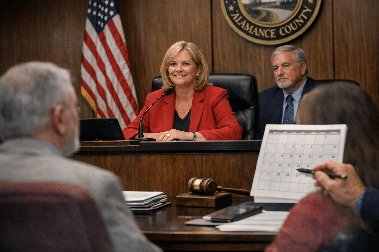 Alamance County Board Elects New Chair, Revises 2026 Schedule