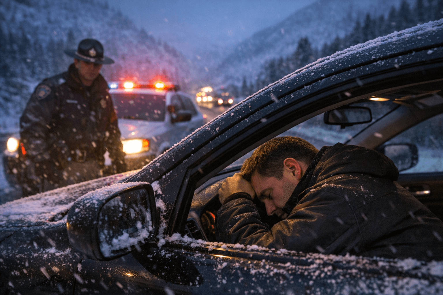 Colorado State Patrol Warns Drivers About Fatigue This Winter