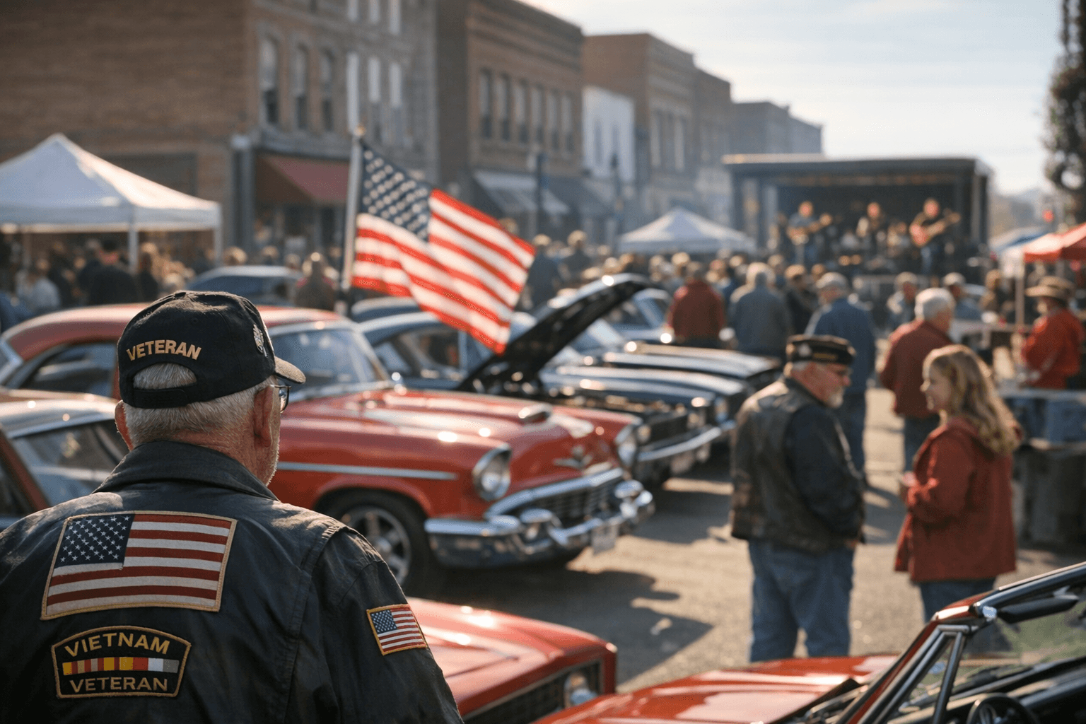 Tell City Car Show Honors Veterans, Boosts Downtown Businesses