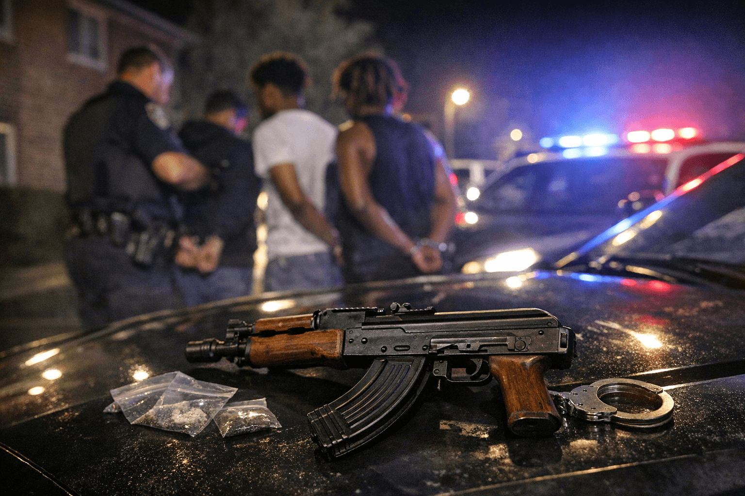 High Point Police Seize AK-Style Pistol, Arrest Three Teens at Apartment Complex