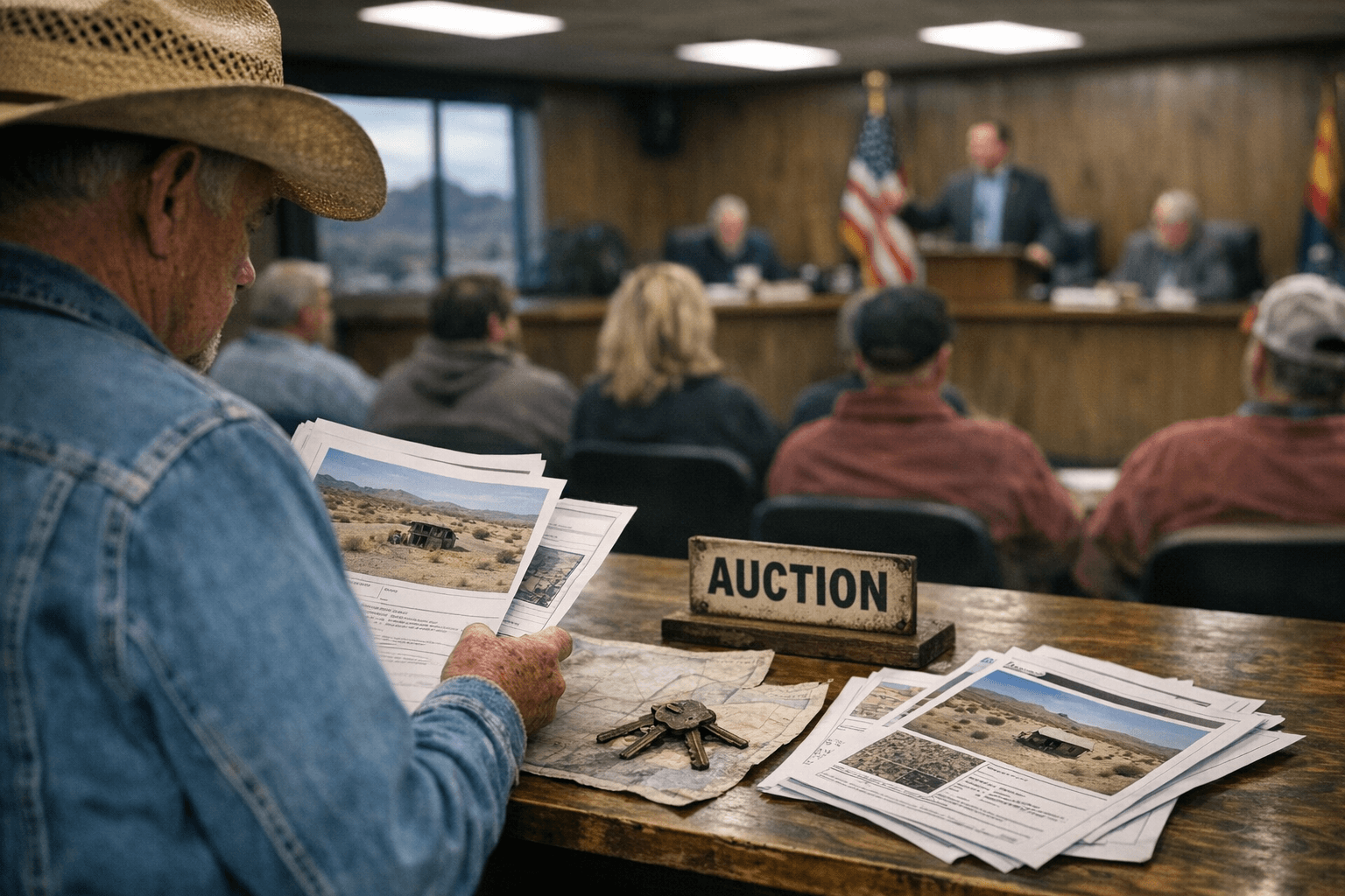 La Paz County Notice of 17 Tax‑Deed Parcels Appears on Bid4Assets