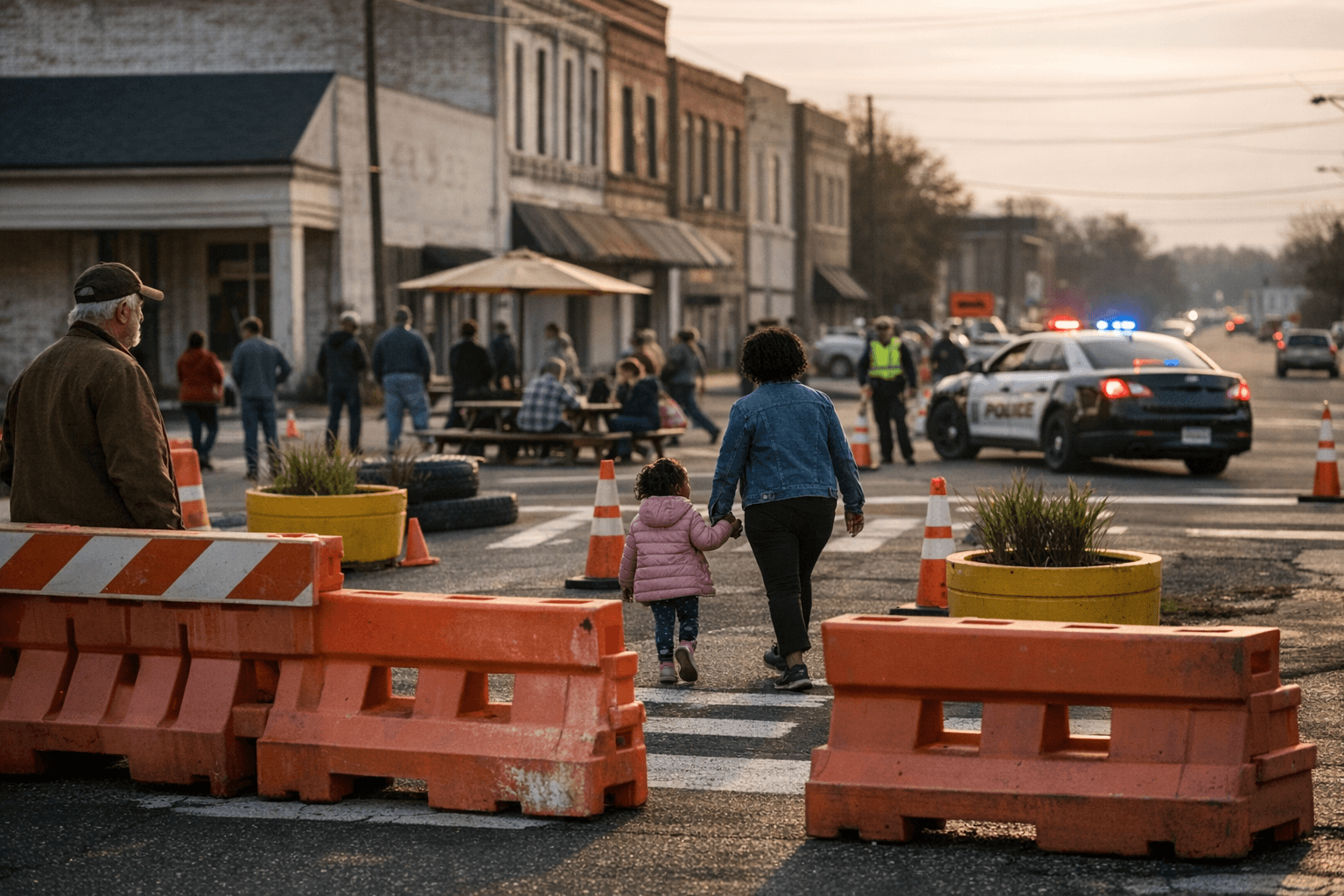 Selma Tests Temporary Street Closure for Pedestrian Safety Pilot